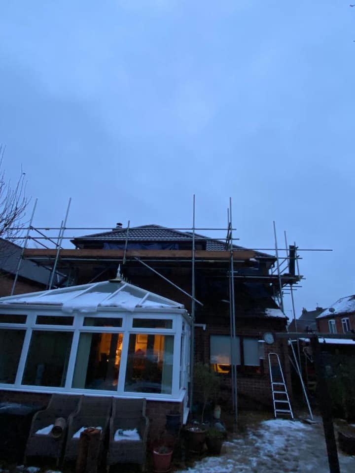 Slate roof restoration in Greenwich