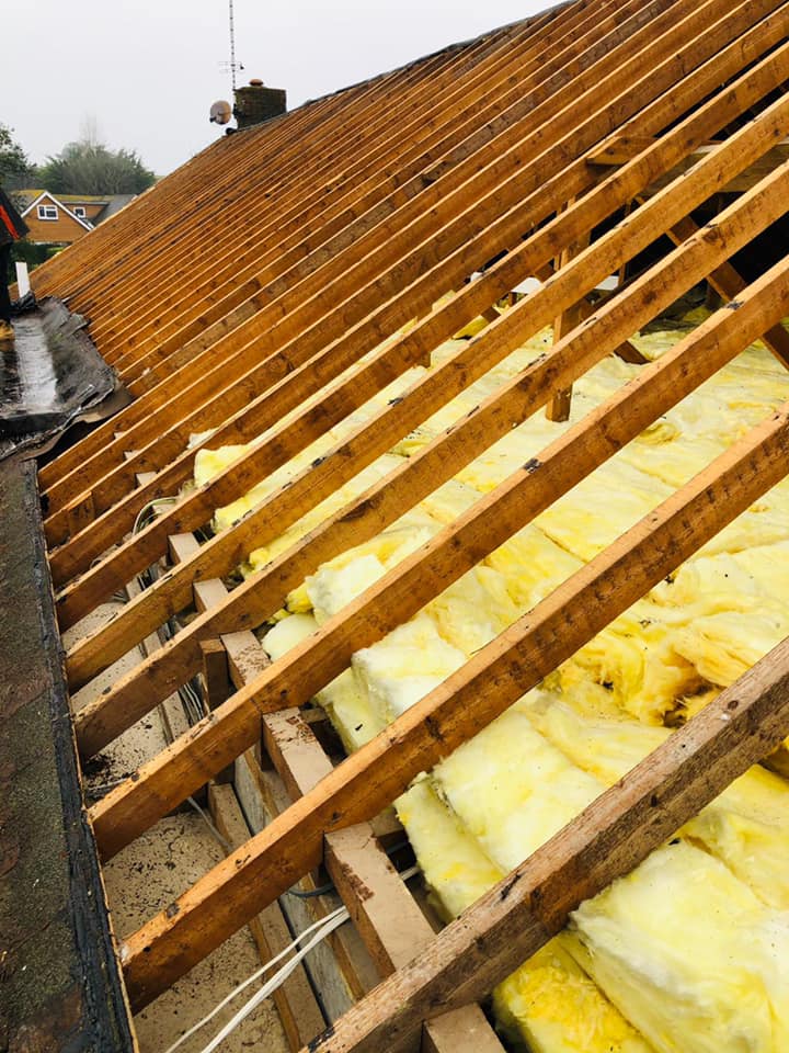 Storm damage repair in Battersea