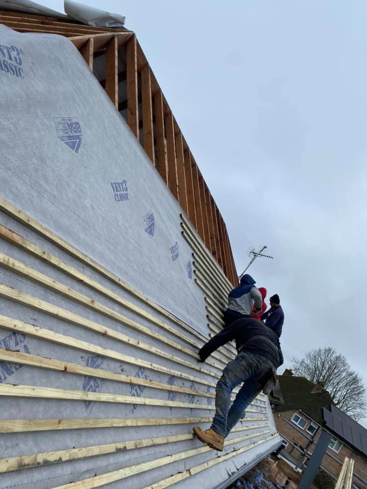 Flat roof replacement in Croydon