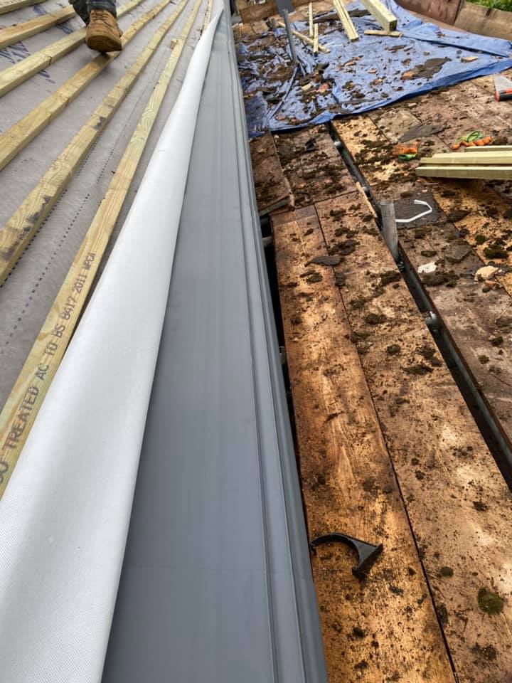 Flat roof replacement in Croydon