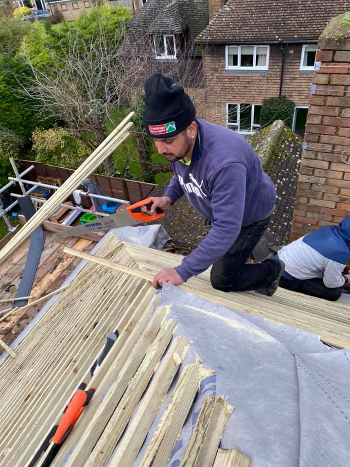 Flat roof replacement in Croydon