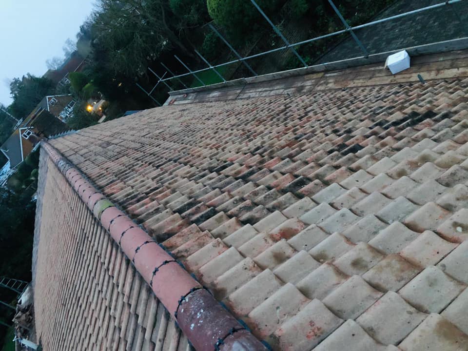 Lead flashing in Westminster