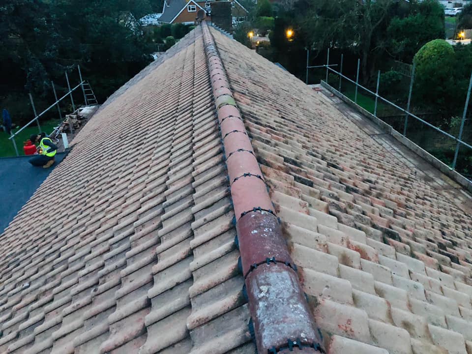 Lead flashing in Westminster