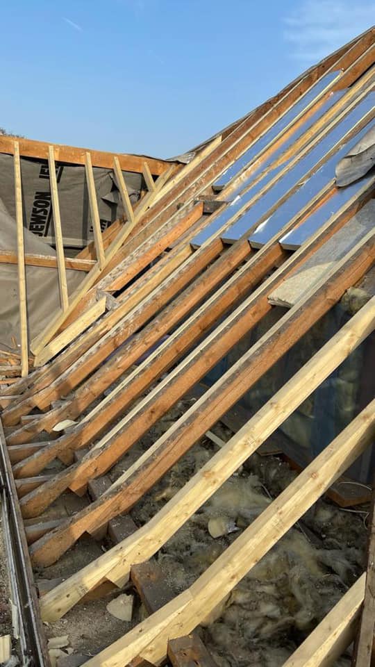 Professional roofers working on a property in London - KS Roof Master