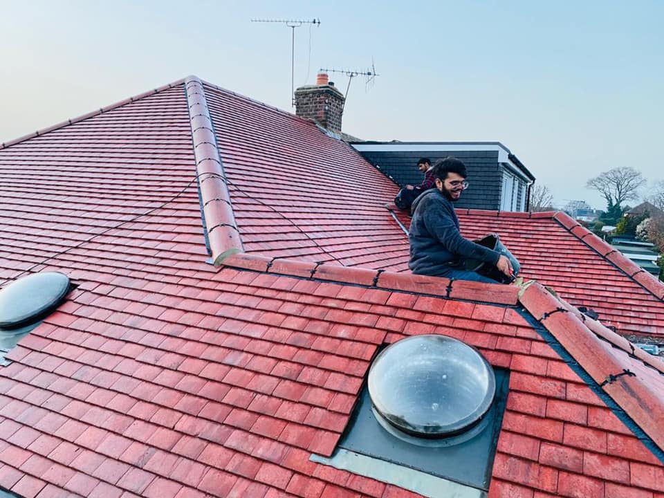 Commercial roof restoration in Canary Wharf