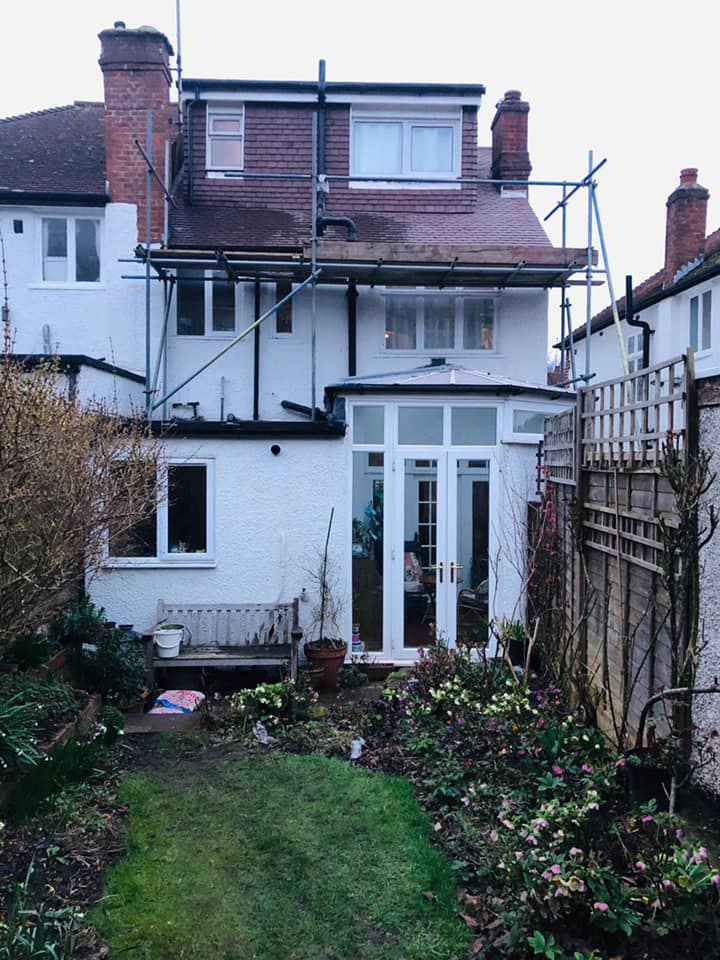 Moss removal in Wimbledon