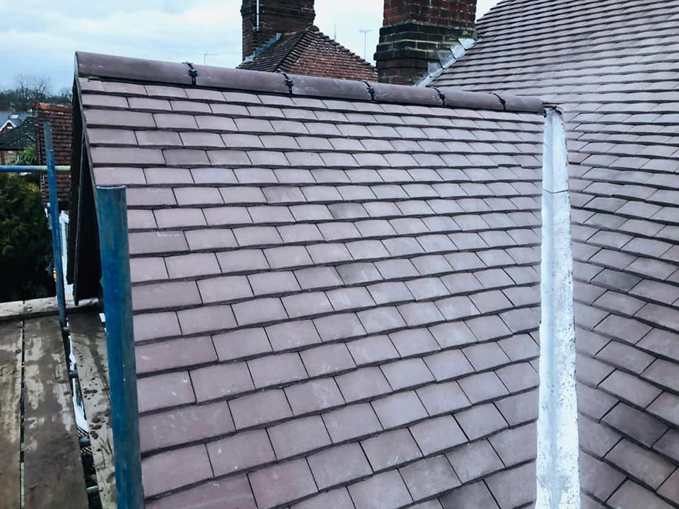 Lead flashing in Westminster