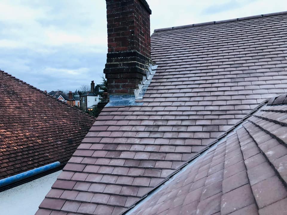 GRP fibreglass roof in Peckham