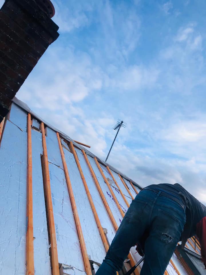 Lead flashing in Westminster