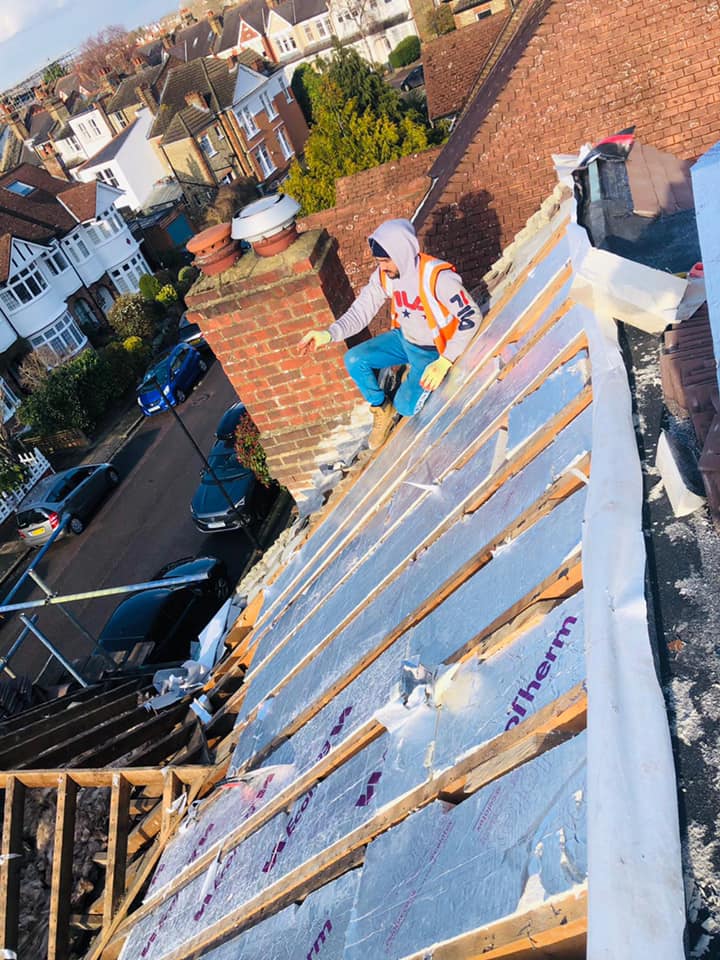 Flat roof replacement in Croydon