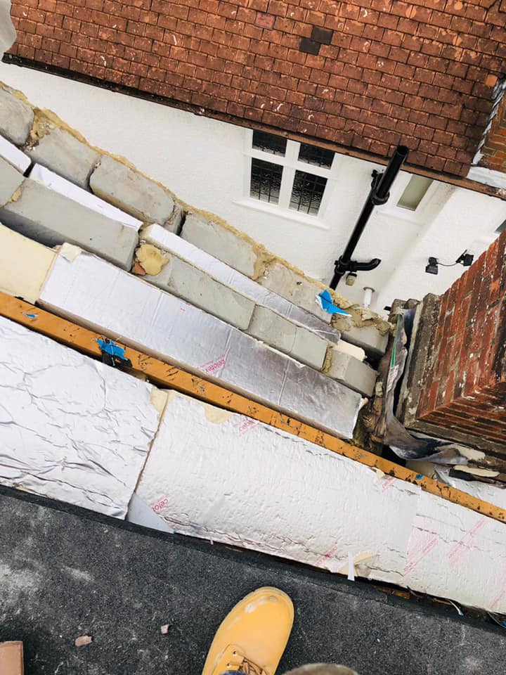 Slate roof restoration in Greenwich