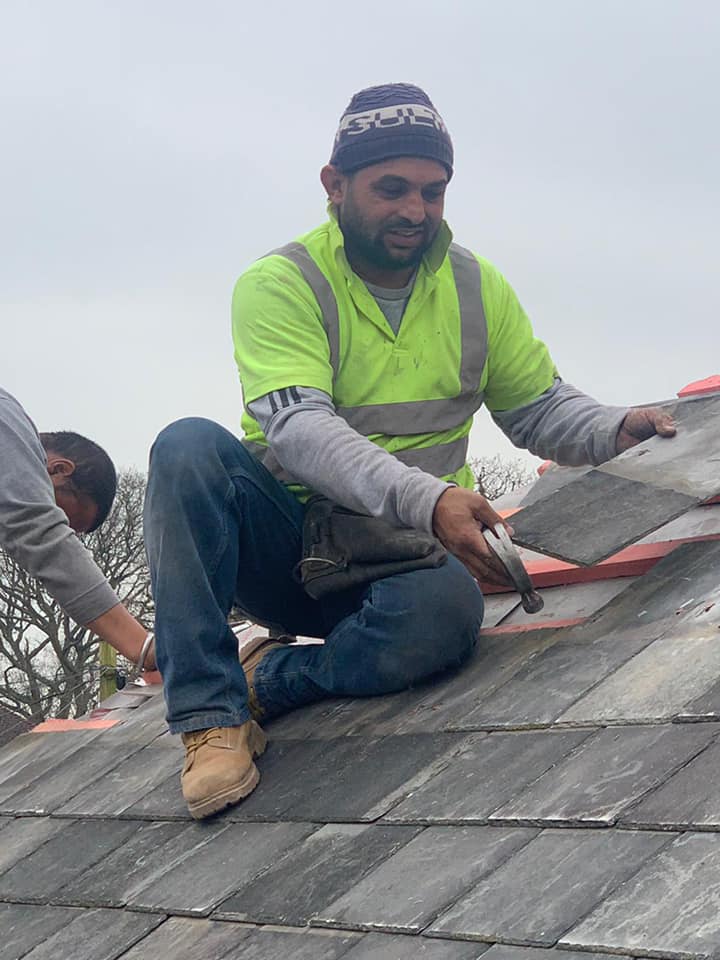 Moss removal in Wimbledon