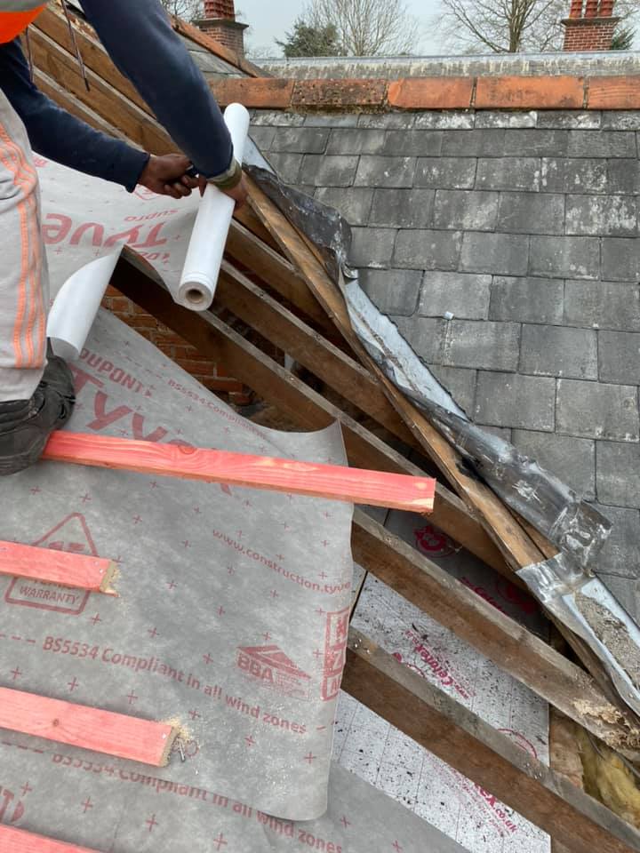 Flat roof replacement in Croydon