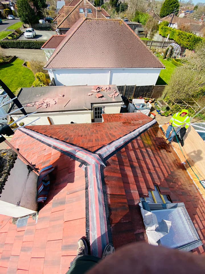 Storm damage repair in Battersea