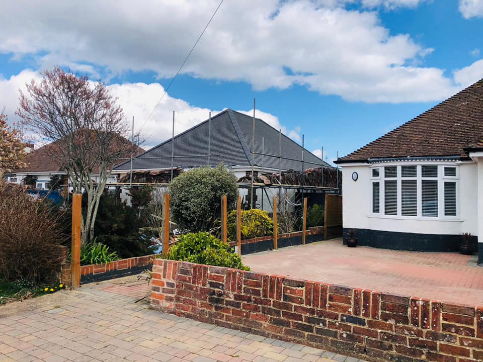 Storm damage repair in Battersea