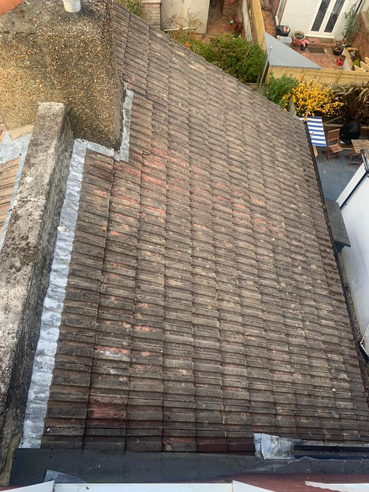Slate roof restoration in Greenwich