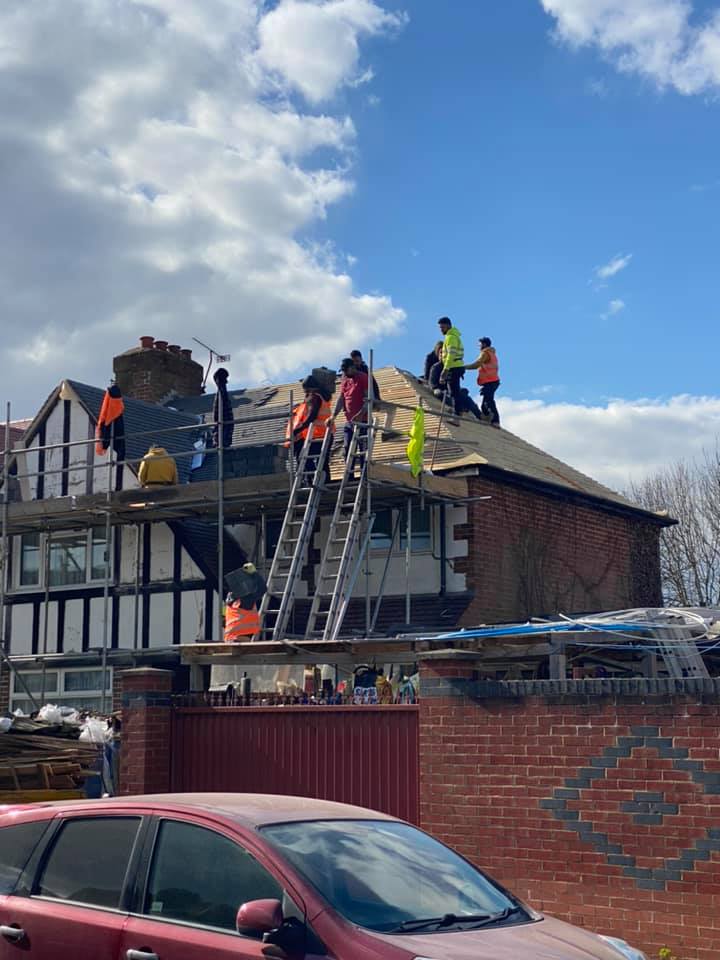 Velux window installation in Hampstead