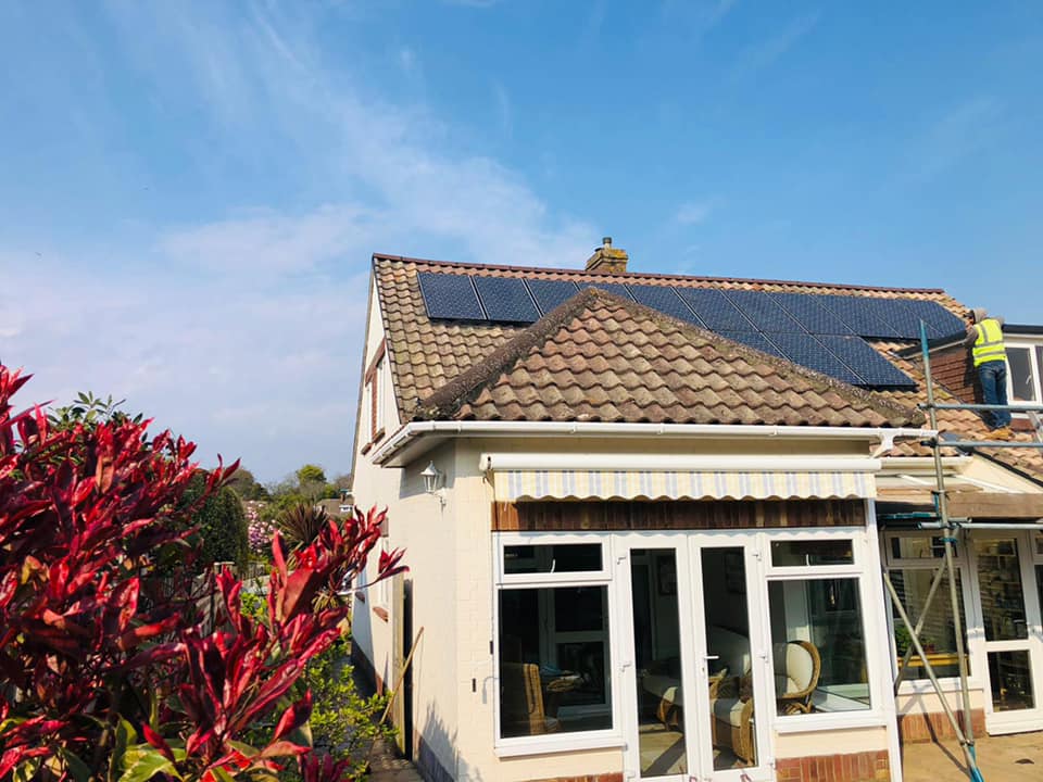 Professional roofers working on a property in London - KS Roof Master