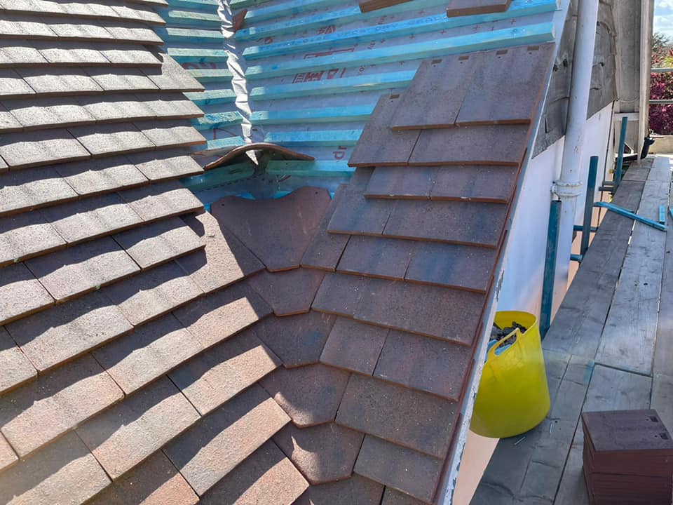 Lead flashing in Westminster
