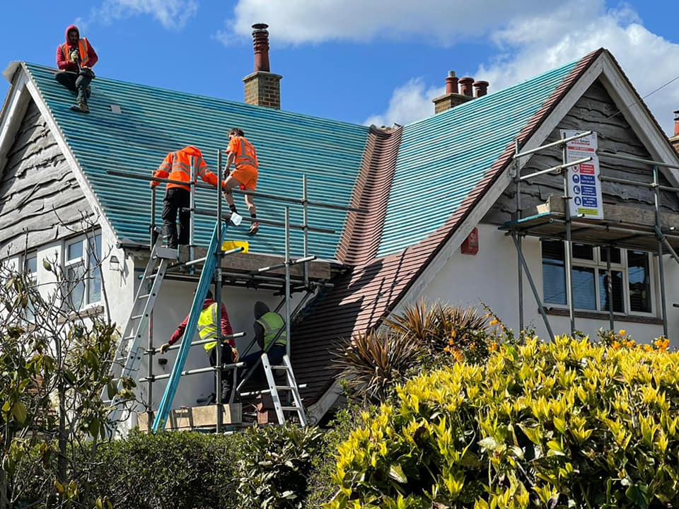 Flat roof replacement in Croydon