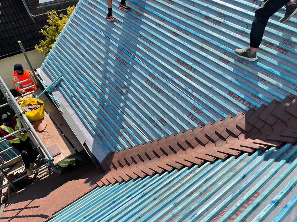 GRP fibreglass roof in Peckham