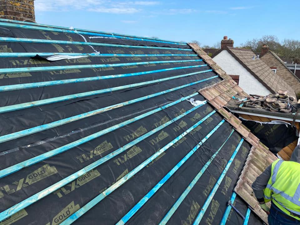 Roof repair completed in Bermondsey, South London