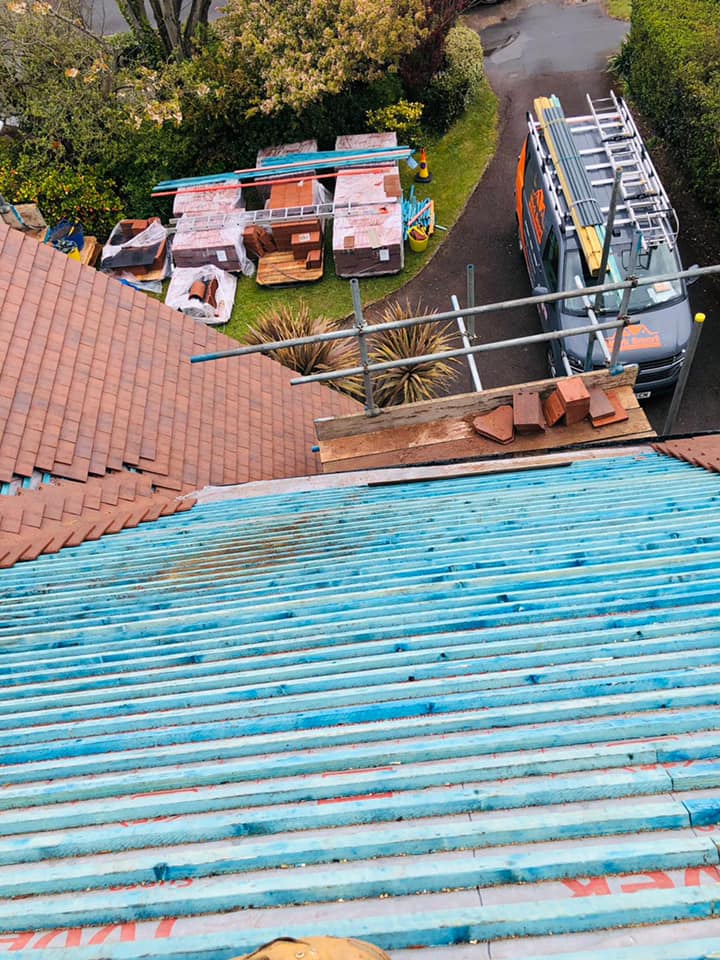 Commercial roof restoration in Canary Wharf