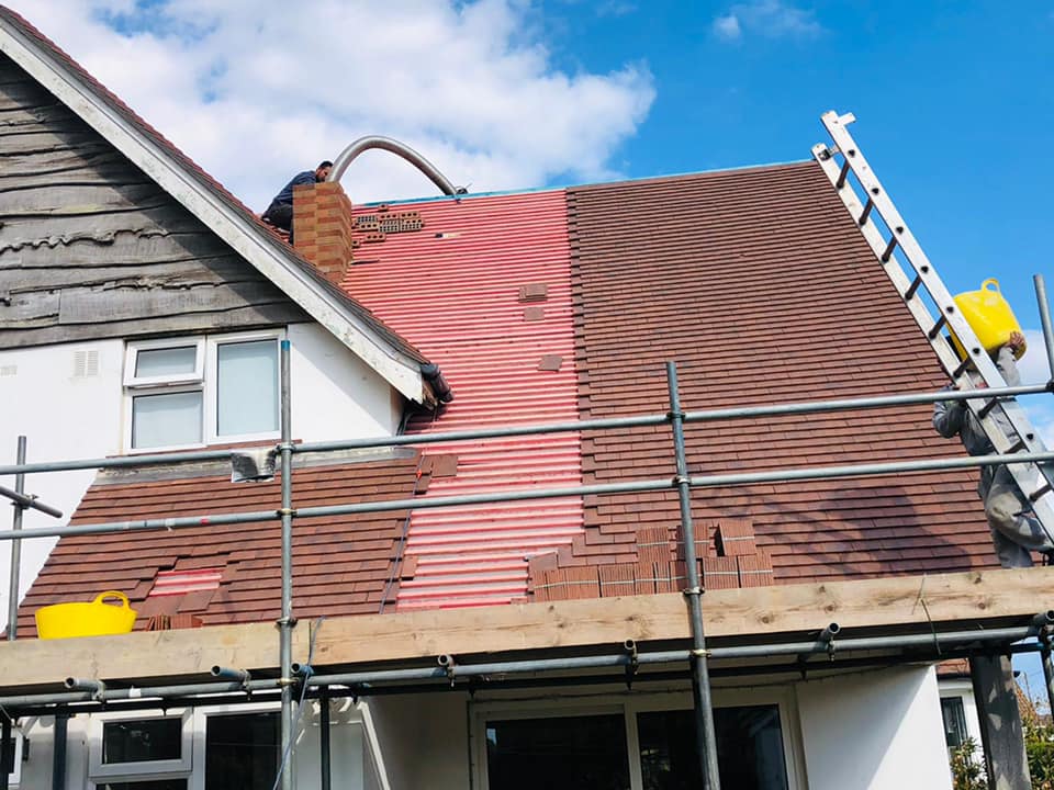 Roof repair completed in Bermondsey, South London