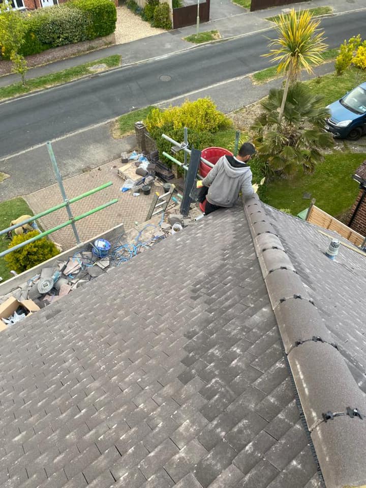 Storm damage repair in Battersea