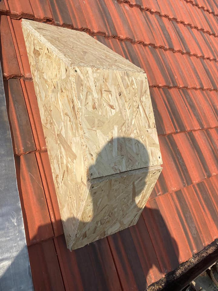 Lead flashing in Westminster