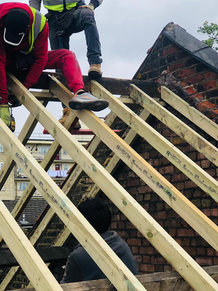 Zinc roofing in Shoreditch