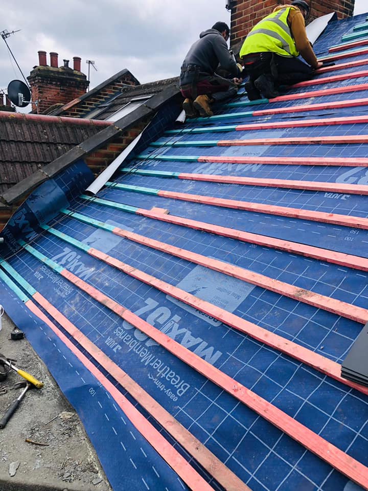 Roof survey in Kensington