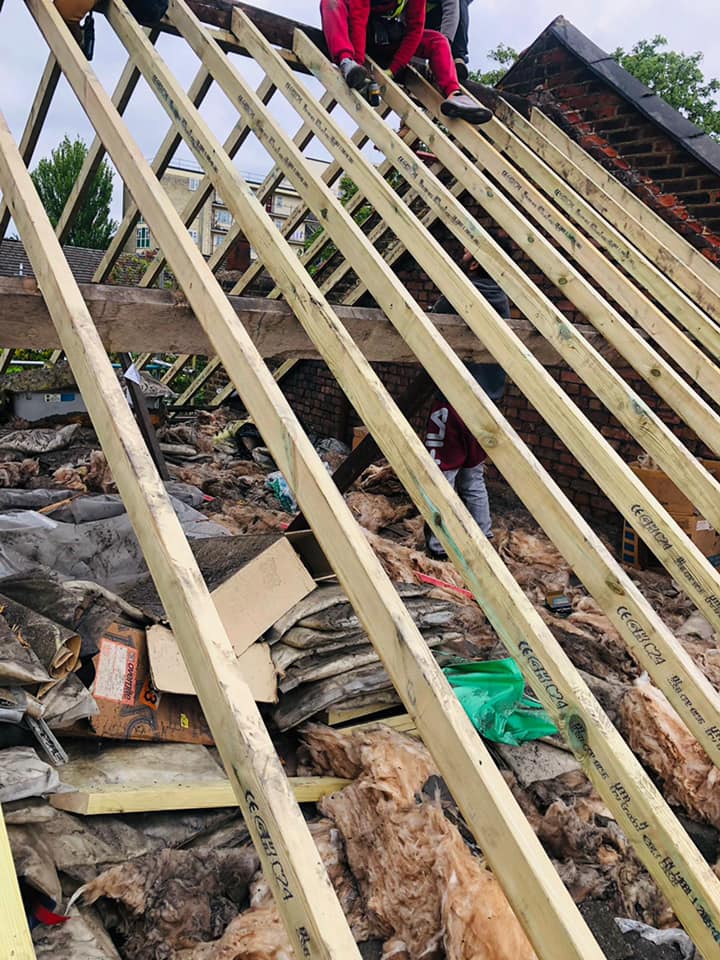 Slate roof restoration in Greenwich
