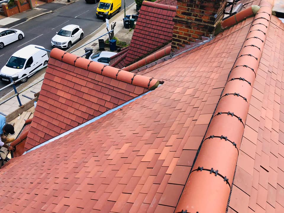 Lead flashing in Westminster