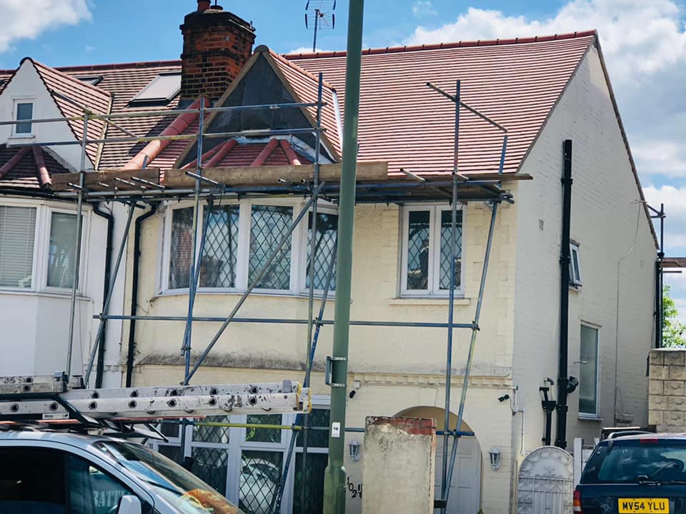 Storm damage repair in Battersea