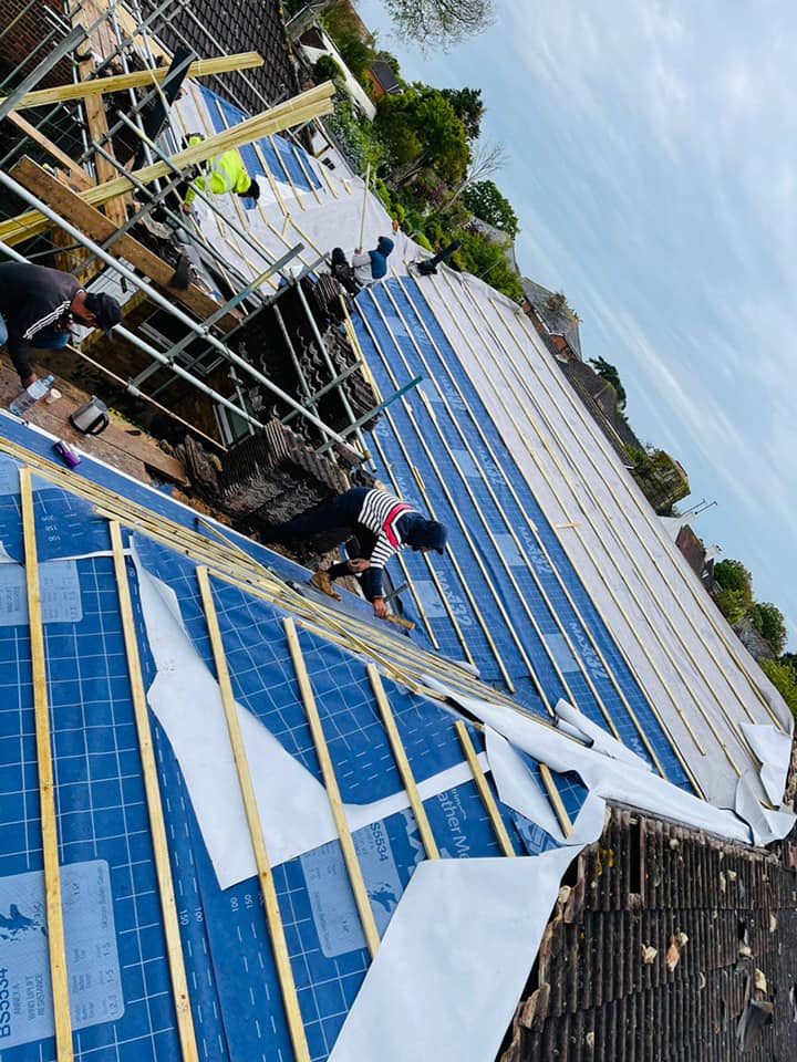 Roof waterproofing in Clapham