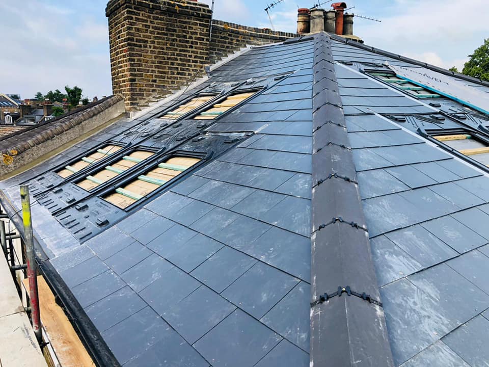 Zinc roofing in Shoreditch