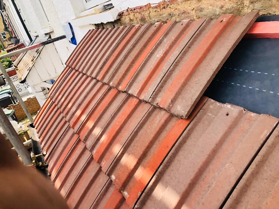 Storm damage repair in Battersea