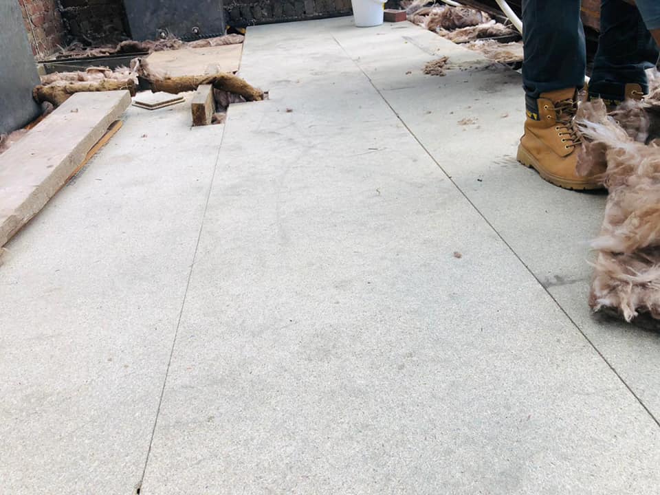 Slate roof restoration in Greenwich