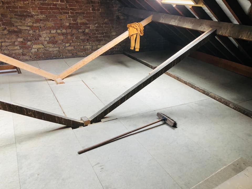 Storm damage repair in Battersea