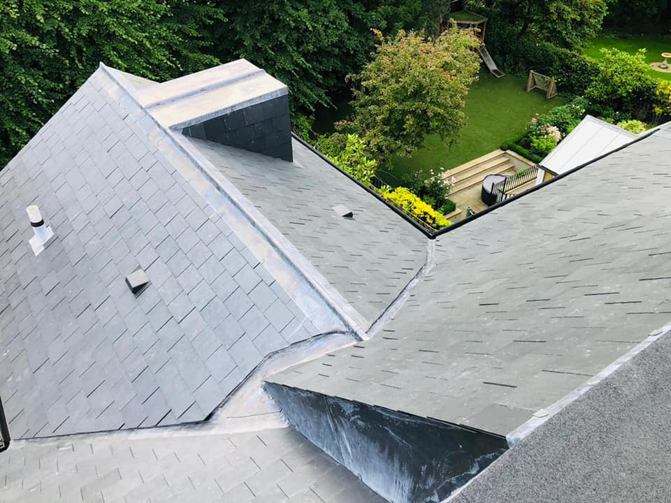GRP fibreglass roof in Peckham