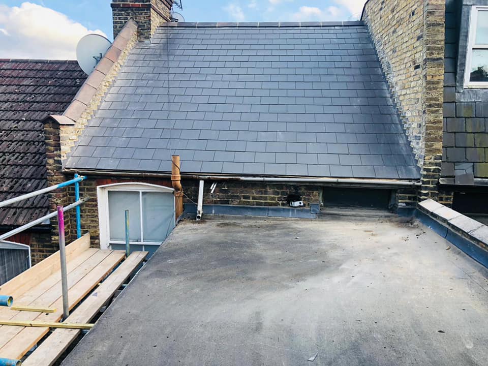 Lead flashing in Westminster