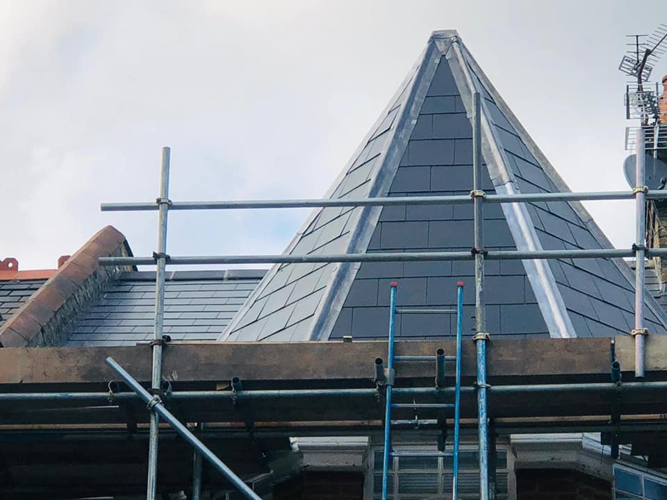 GRP fibreglass roof in Peckham