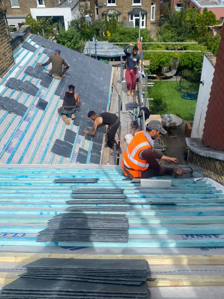 Flat roof coating in Brixton