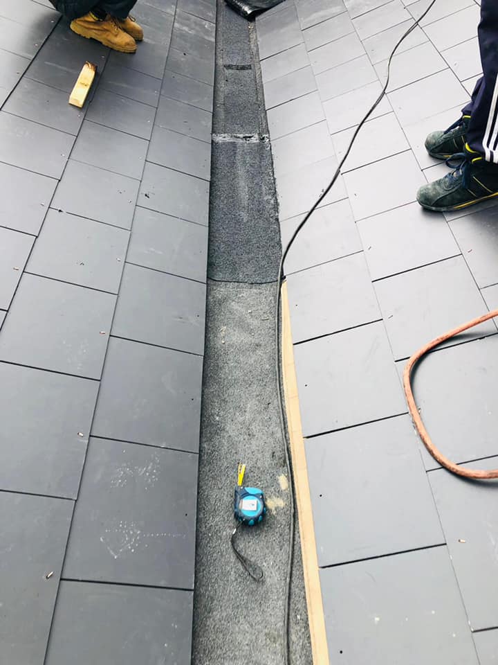 GRP fibreglass roof in Peckham