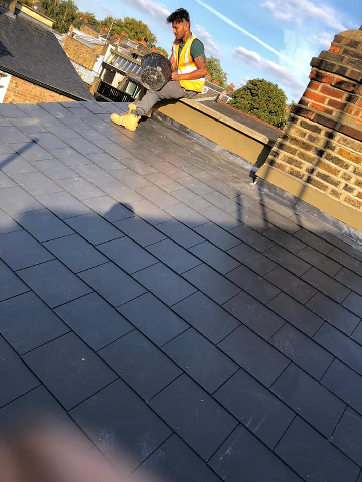 Flat roof coating in Brixton