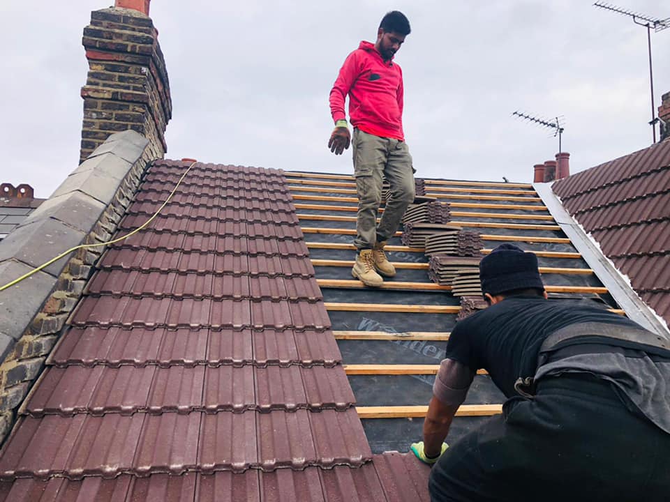 Roof repair completed in Bermondsey, South London