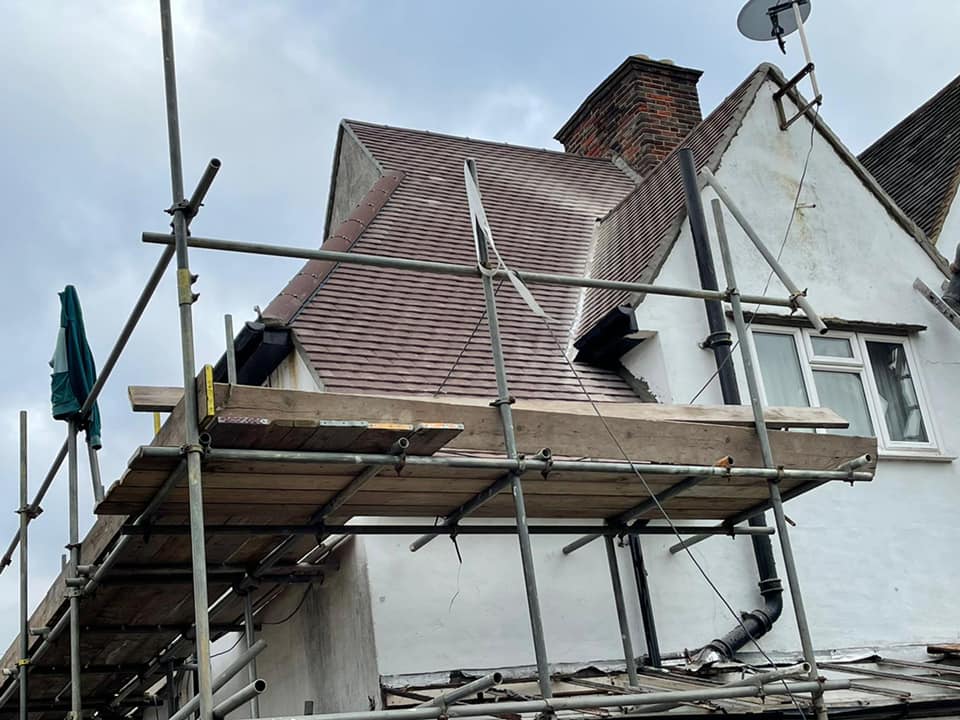 Lead flashing in Westminster