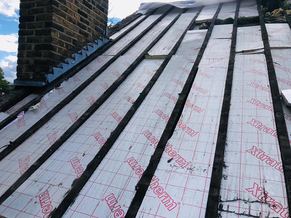 Roof repair completed in Bermondsey, South London