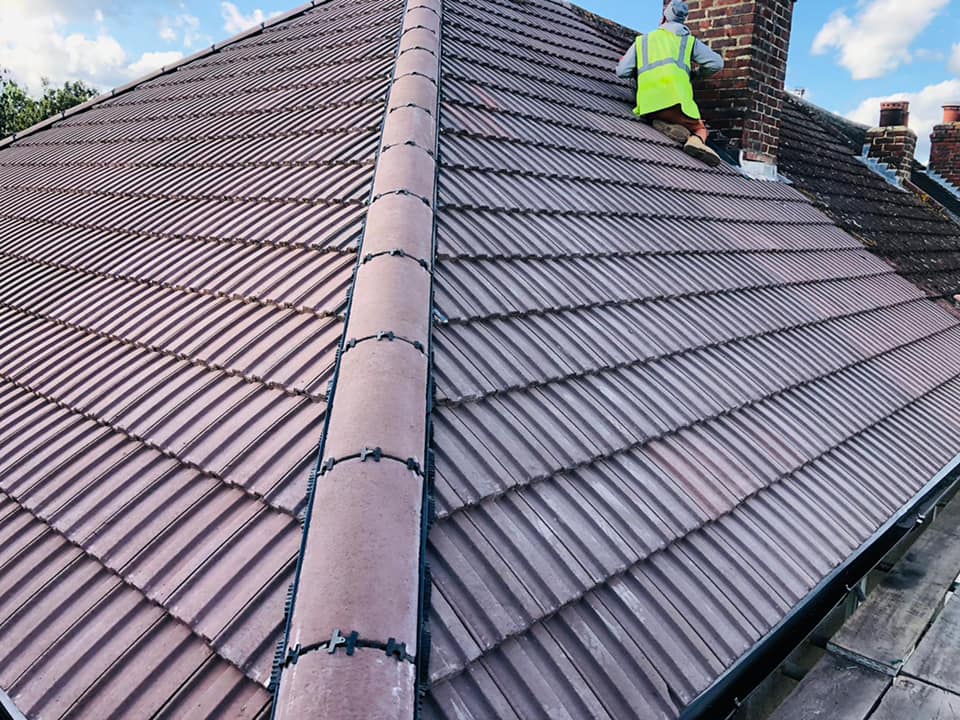 Slate roof restoration in Greenwich